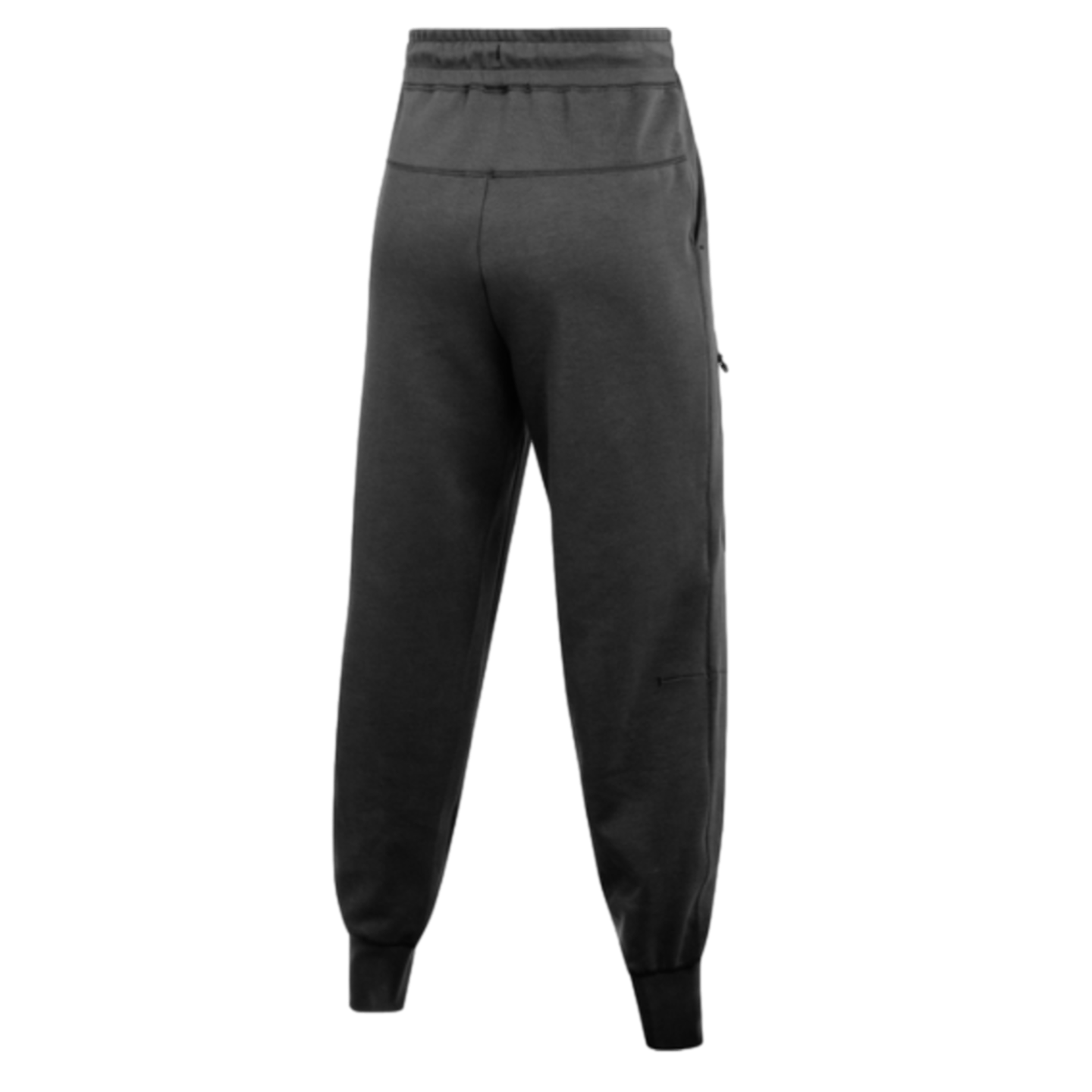 (NIKE-DV6736-010) Pantalones de tiro alto Nike Tech Fleece para mujer [NEGRO/BLANCO]
