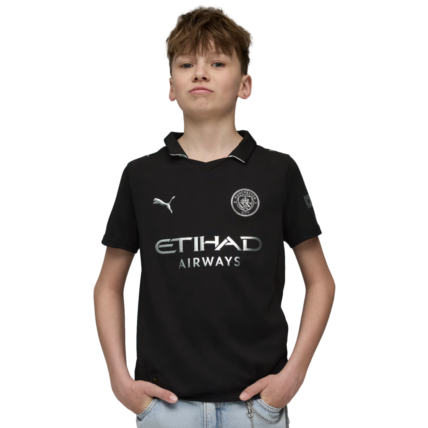 Puma Manchester City 25/26 Youth Away Jersey