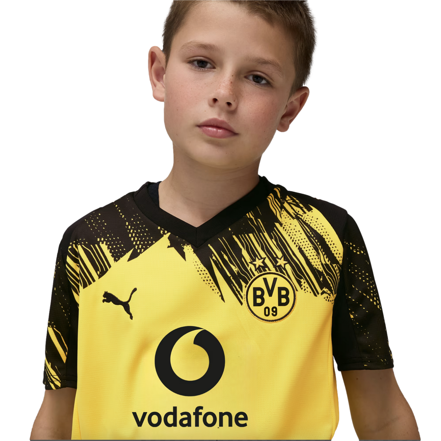 Puma Borussia Dortmund 25/26 Youth Home Jersey