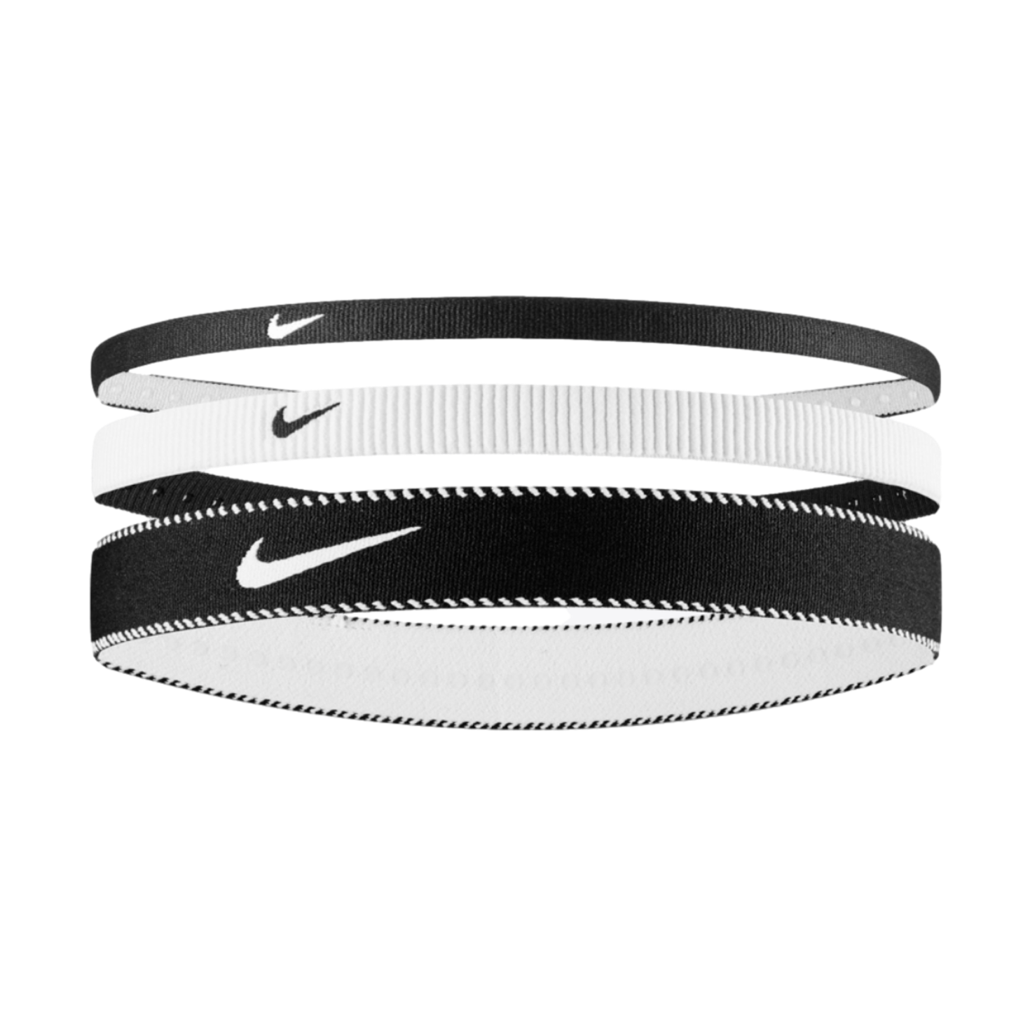Nike Flex Classic Mixed Width Headbands 3Pk