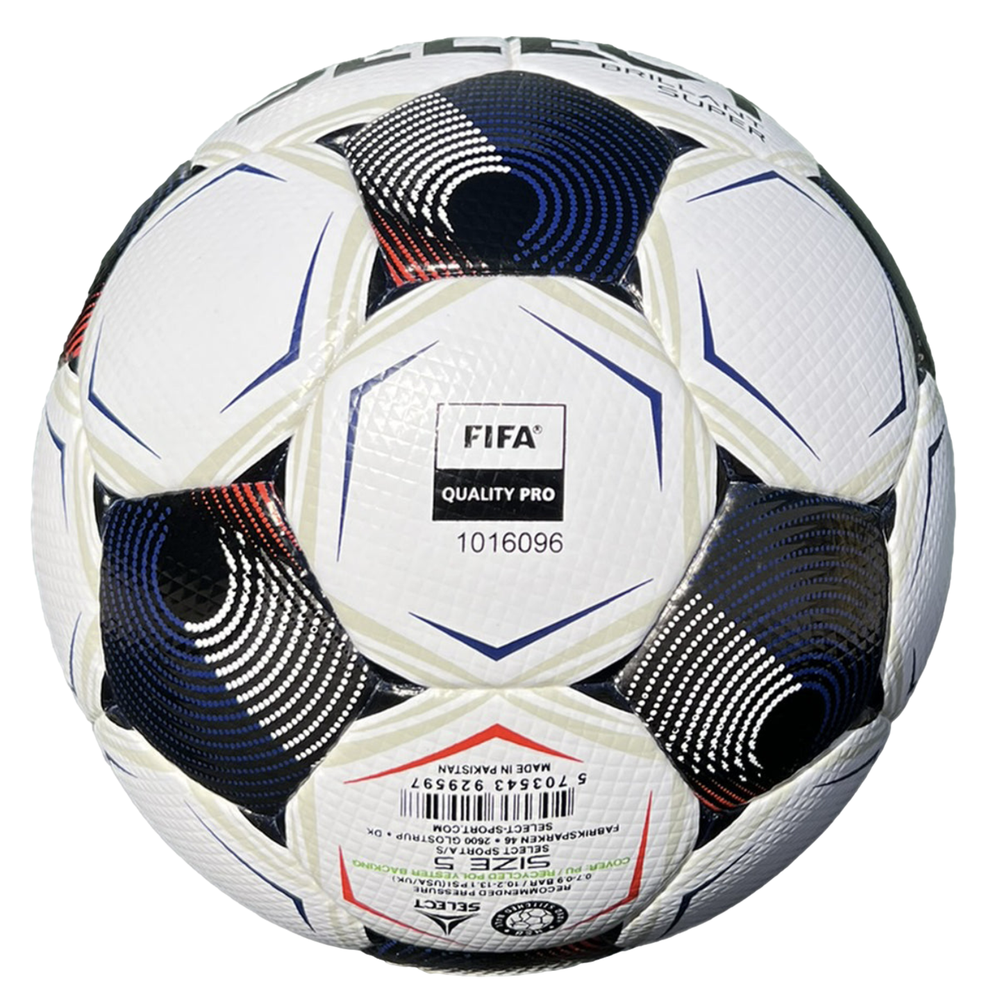 Select Brillant Super HSB v25 NFHS Soccer Ball
