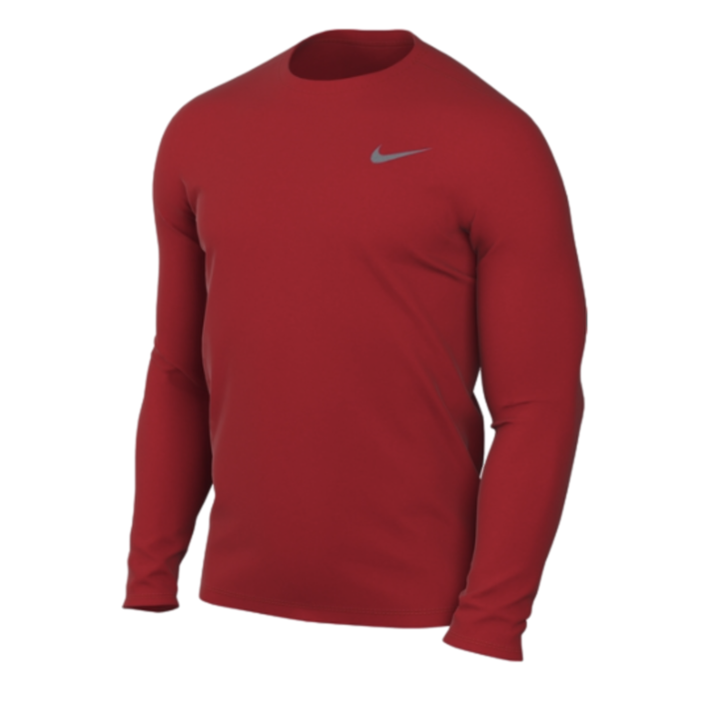 Nike Dri-FIT Legend Long Sleeve Tee - Red