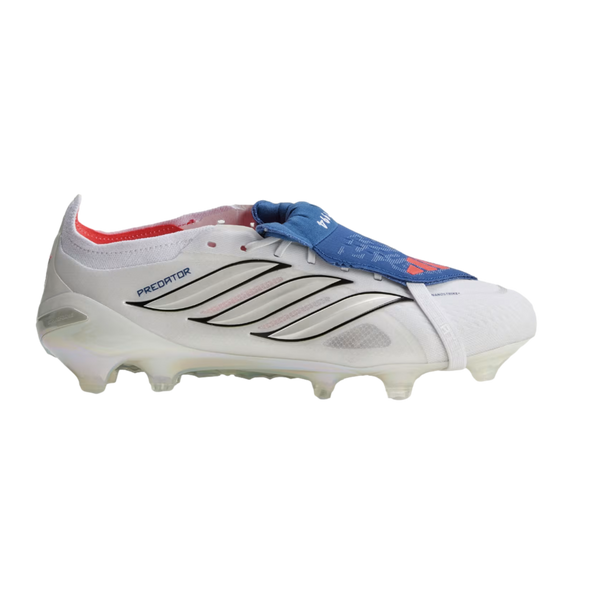 Predator Elite Foldover Tongue Firm Ground Cleats Soccer JS0376 White