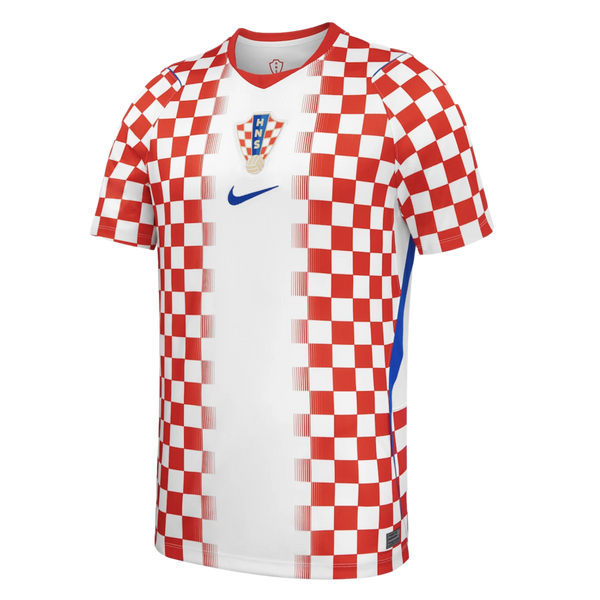 Nike Croatia 2026 Youth Home Jersey Soccer P45056-WHT White