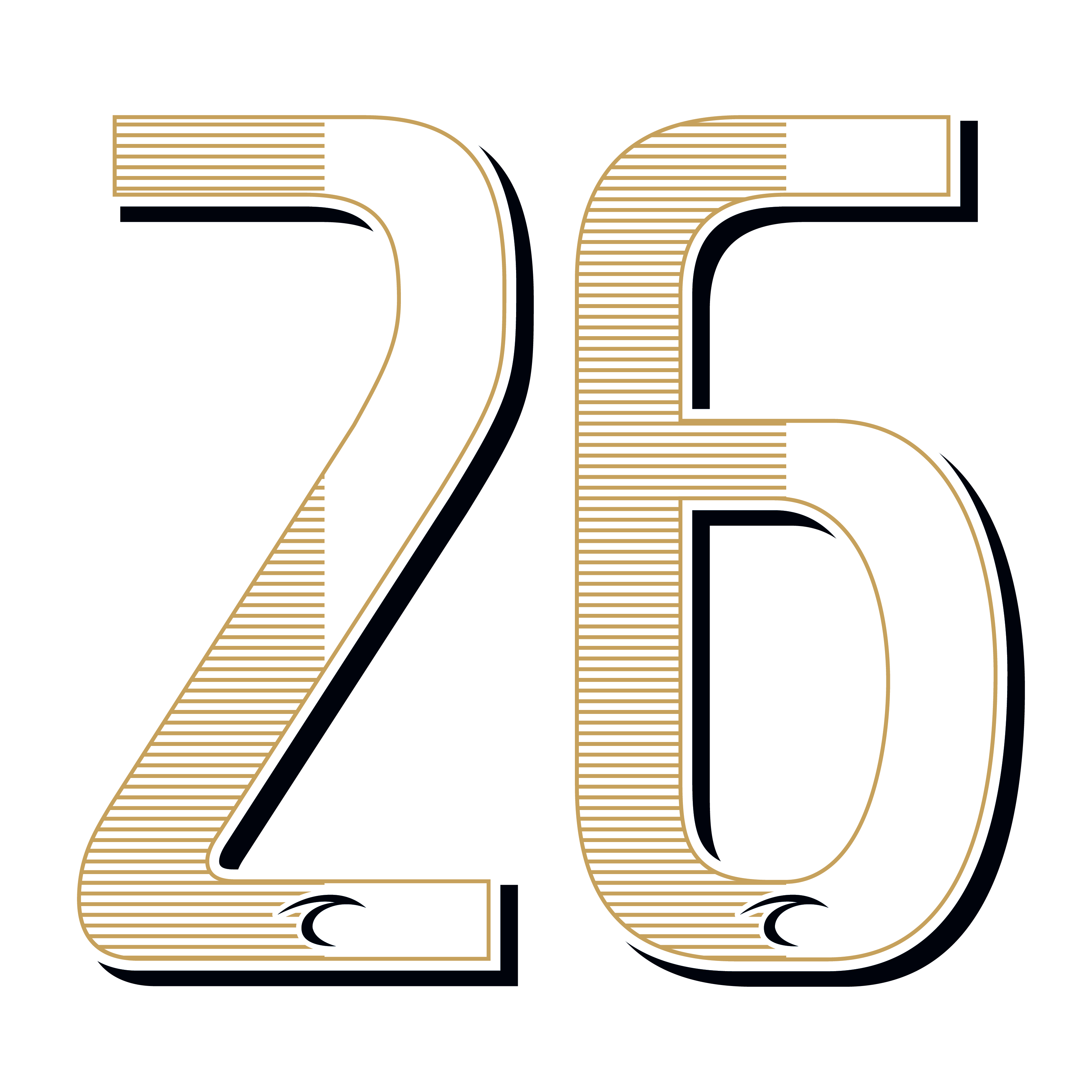 White/Gold Surf Number