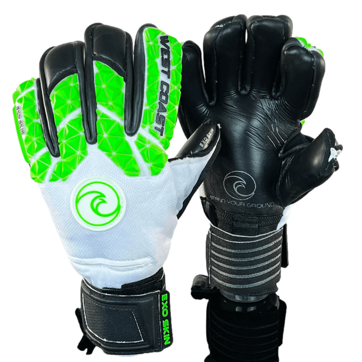 West Coast Quantum Exo Toxic Goalkeeper Gloves