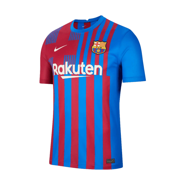 カタール　NIKE FCB メッシ　ユニセフ　サッカー　ユニフォーム Nike Barcelona 21/22 Home Jersey