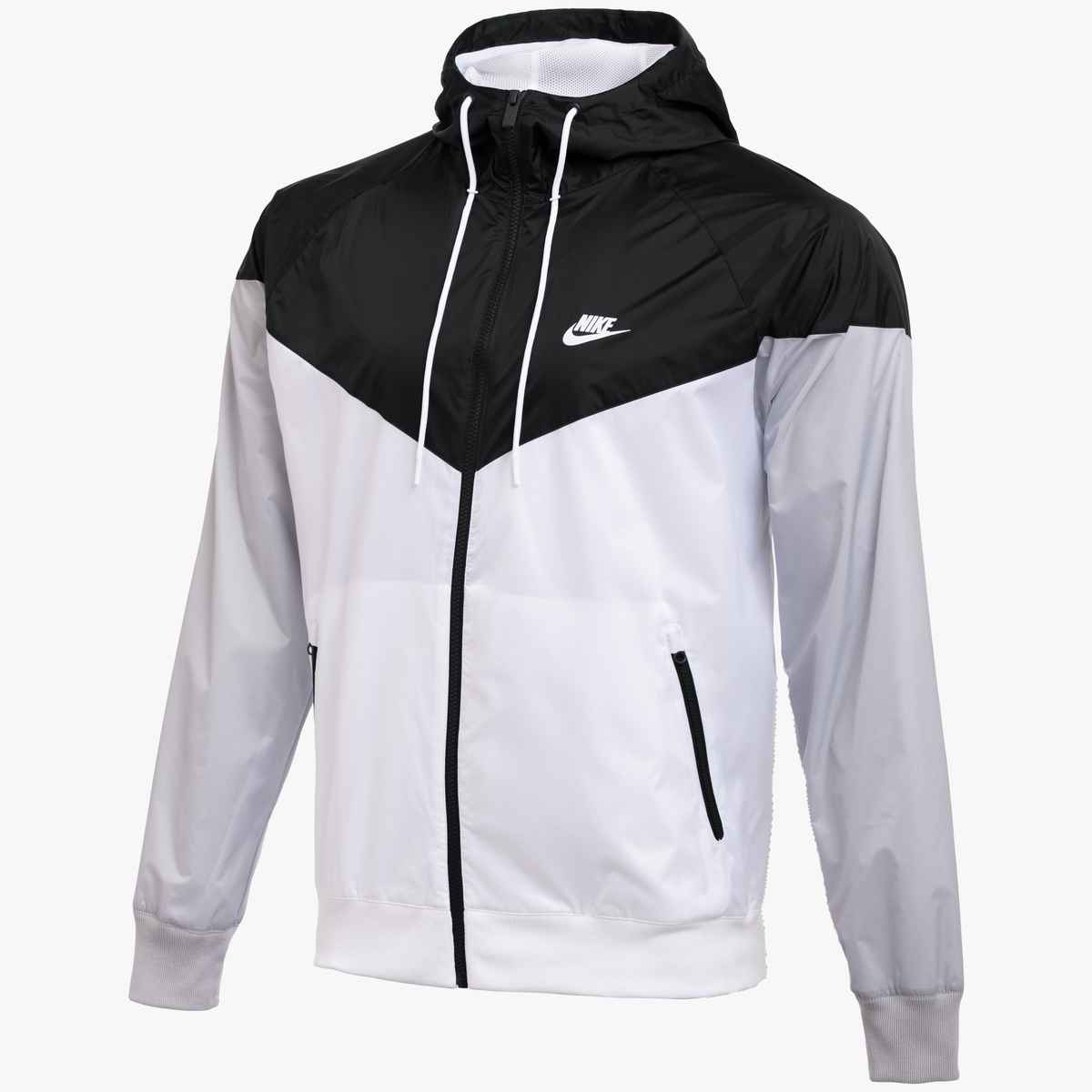 Nike Hooded Training Windbreaker- Black/White