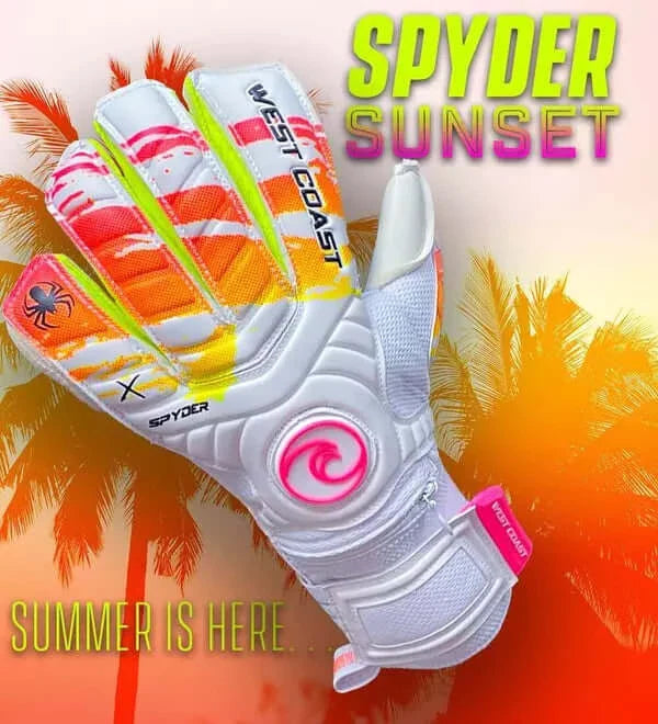 West Coast Spyder X Sunset Goalkeeper Gloves West Coast Spyder X Sunset Goalkeeper Gloves