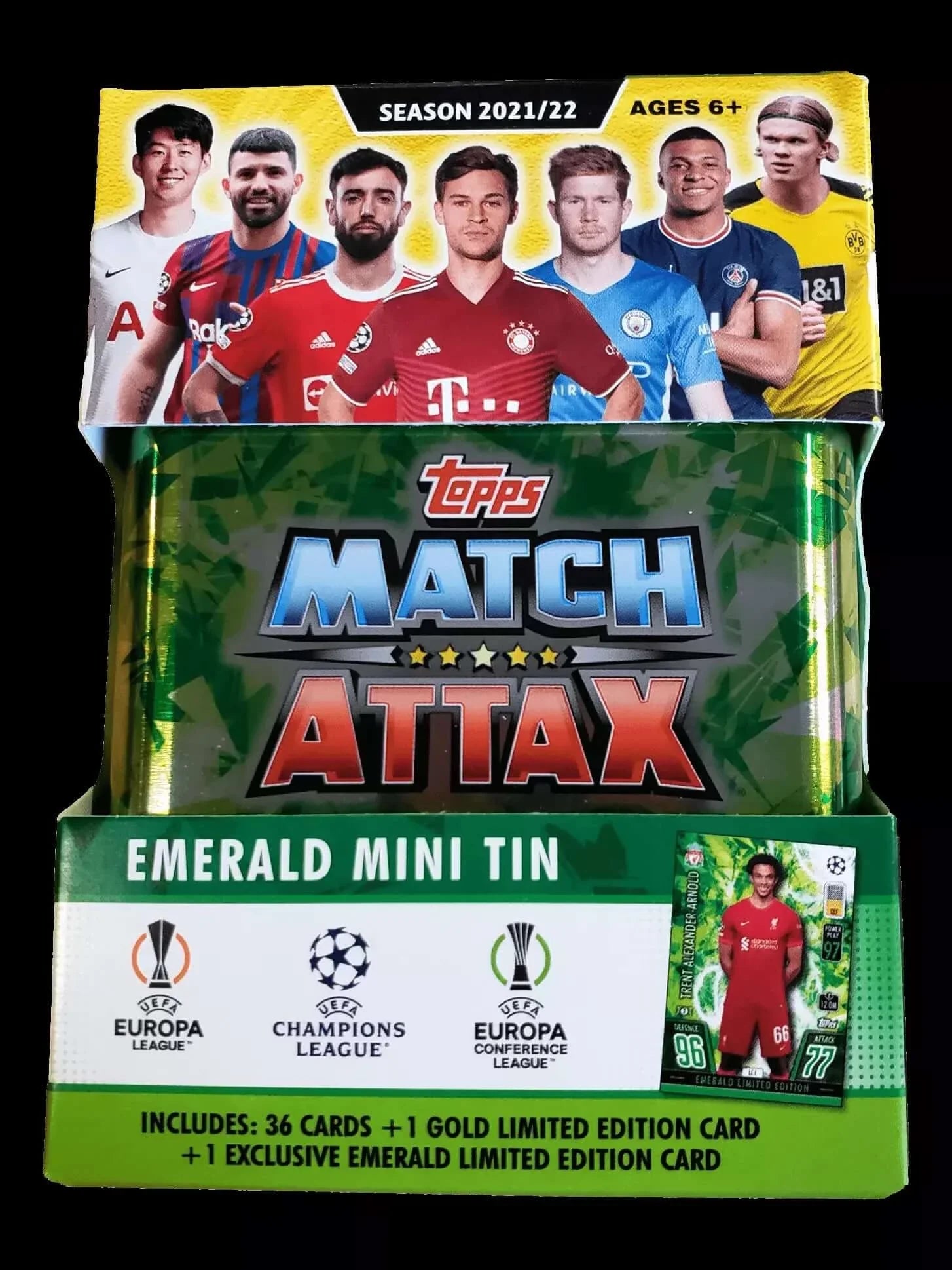 Topps 2021/22 UEFA Champions League Match Attax Mini Gemstone Tin