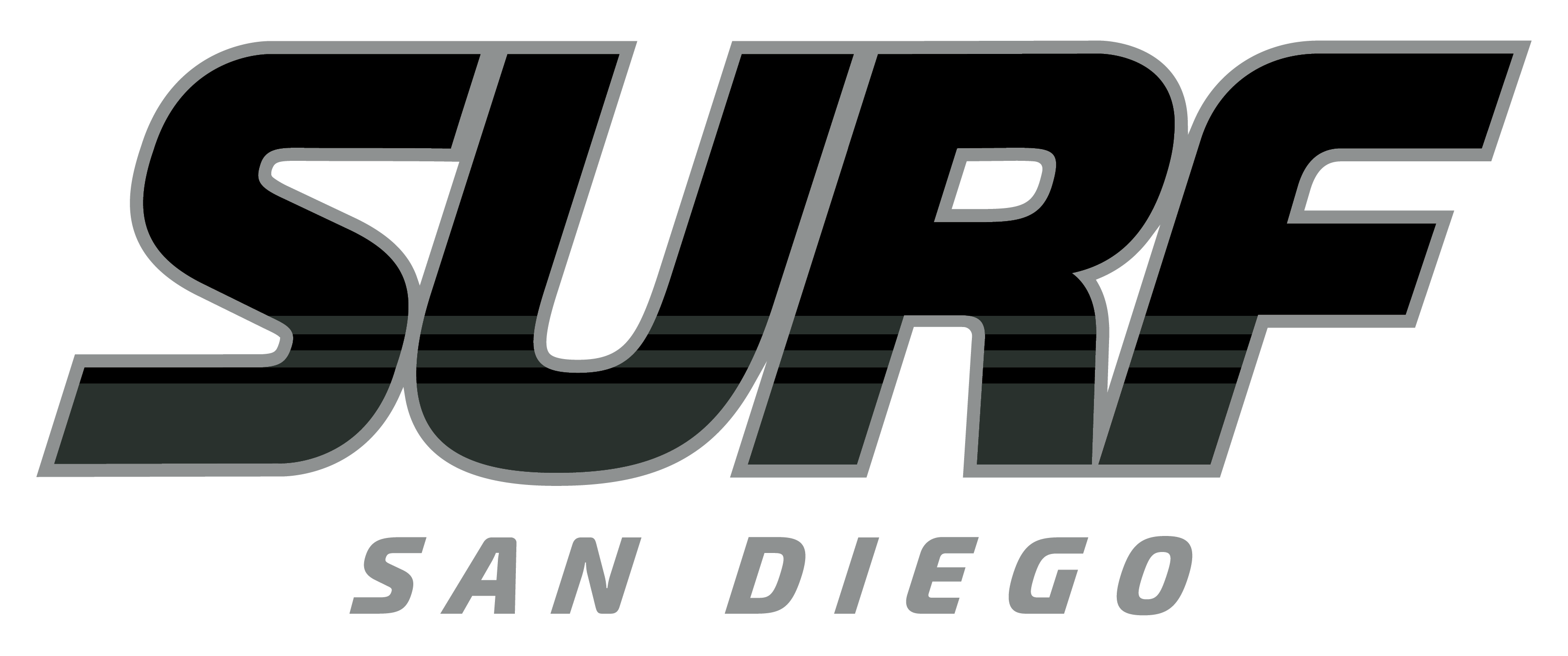 Surf San Diego Middle Chest - Black/Silver