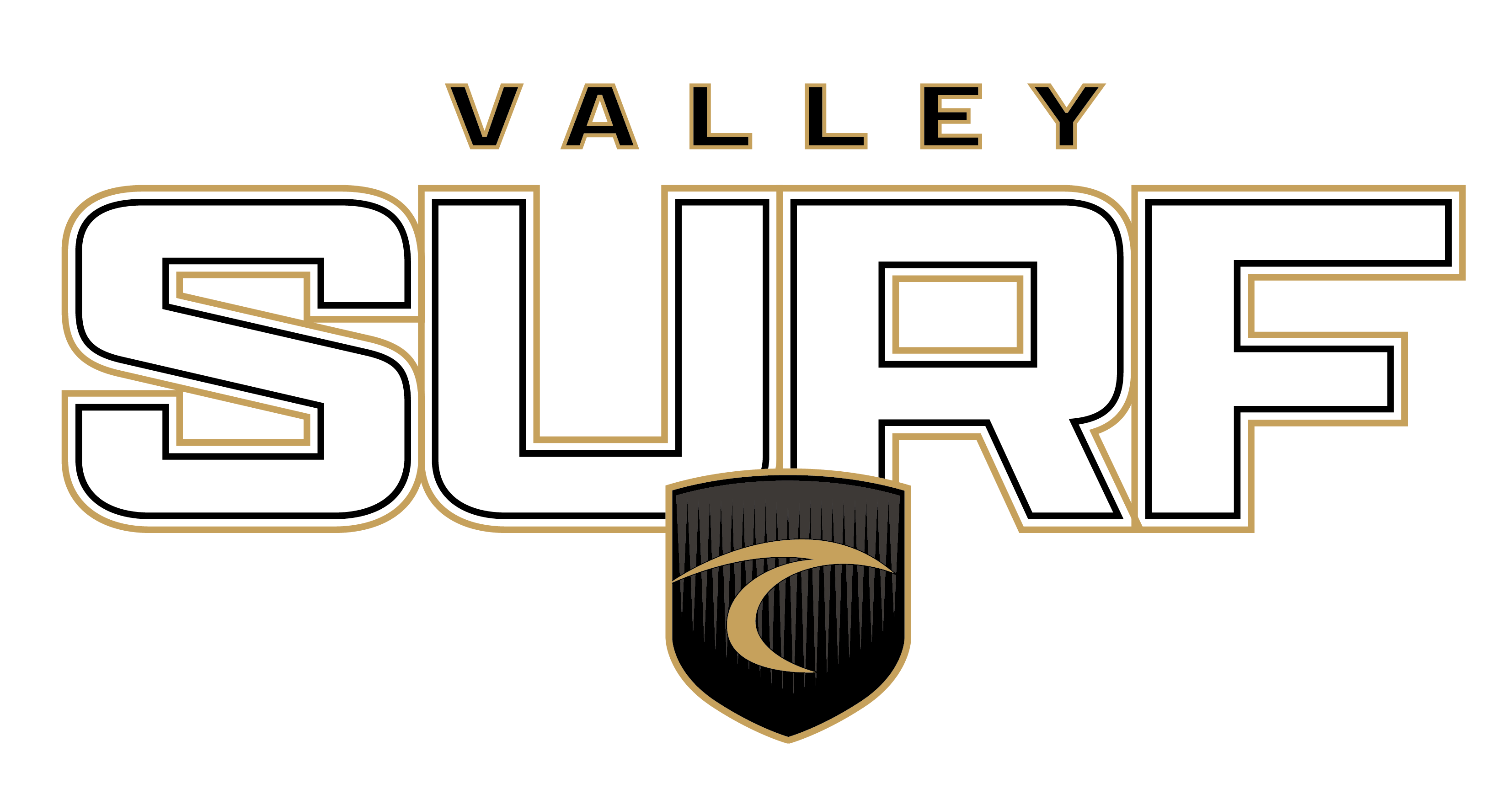 Surf 2026 Middle Chest Shield Trace Logo - Valley