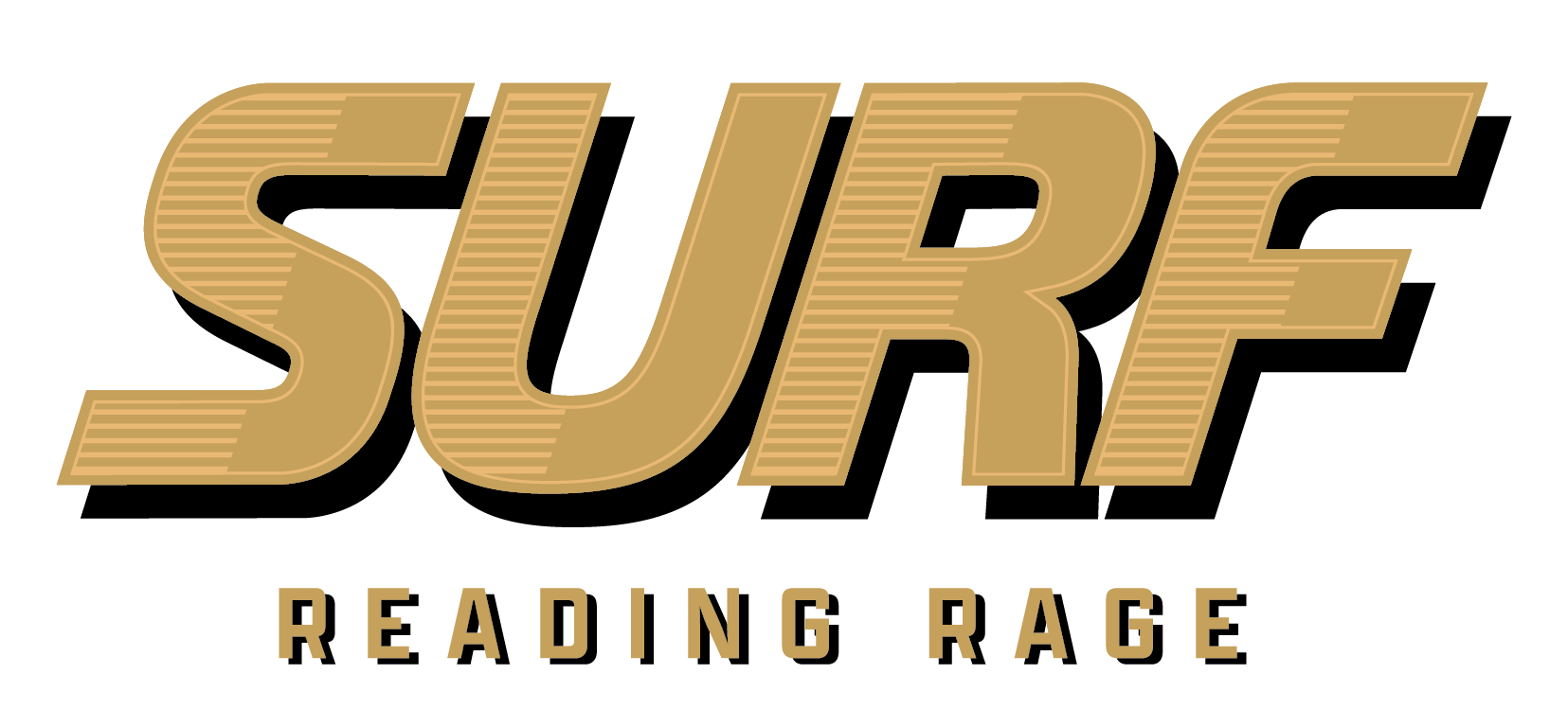 Surf 2026 Middle Chest 'Ola de Oro' Logo - Reading Rage