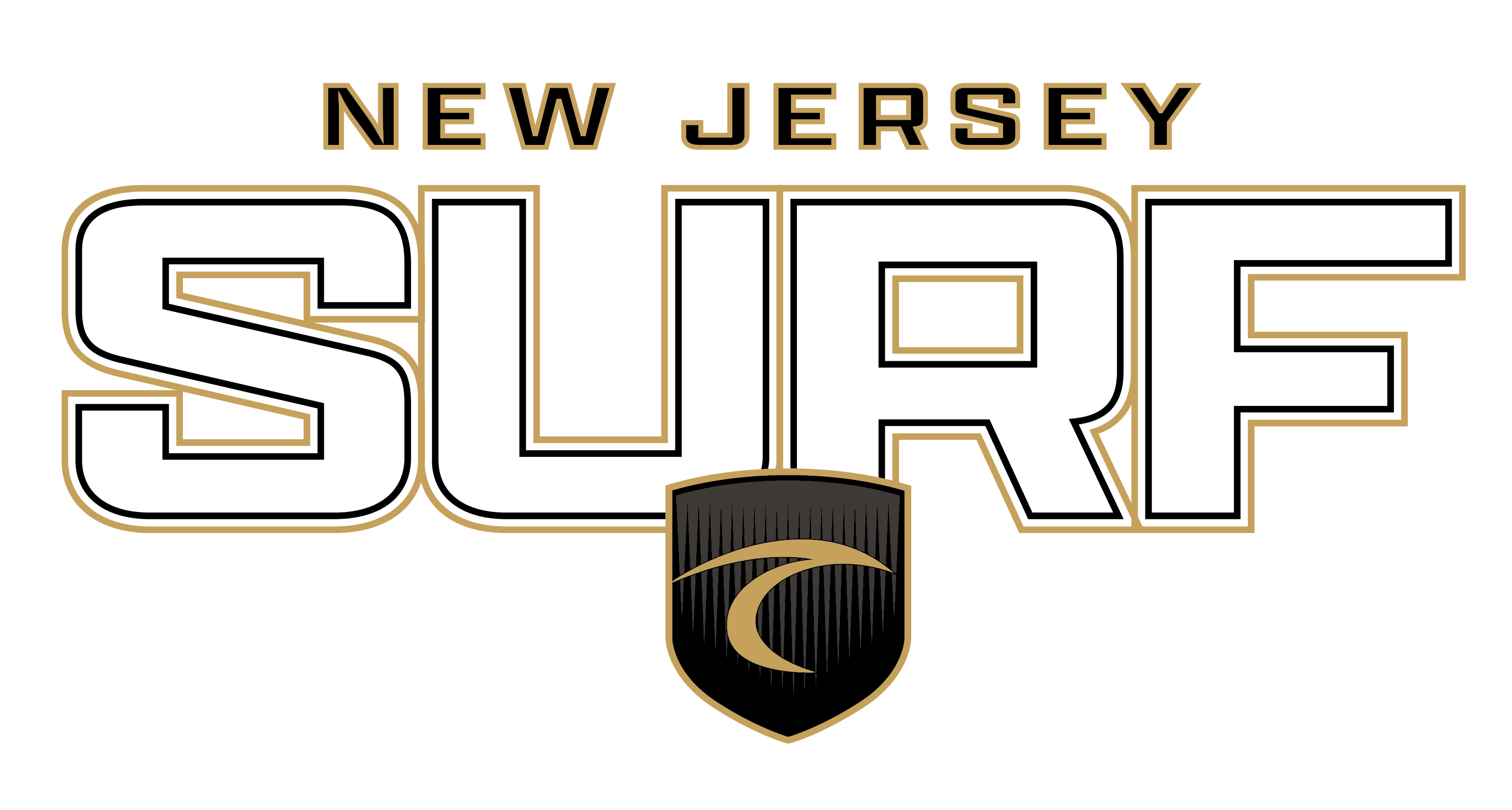 Surf 2026 Middle Chest Shield Trace Logo - New Jersey