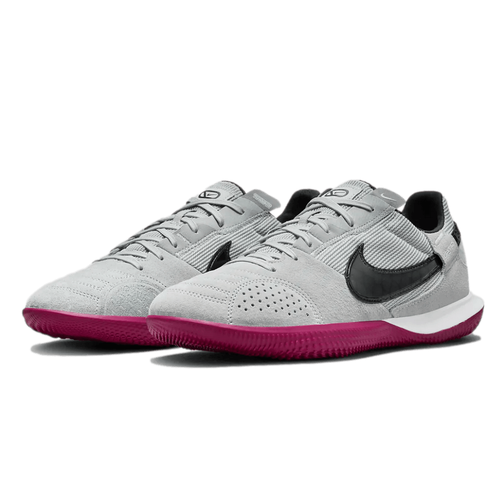 Nike Streetgato Indoor Soccer Court Shoes - Grey / Purple