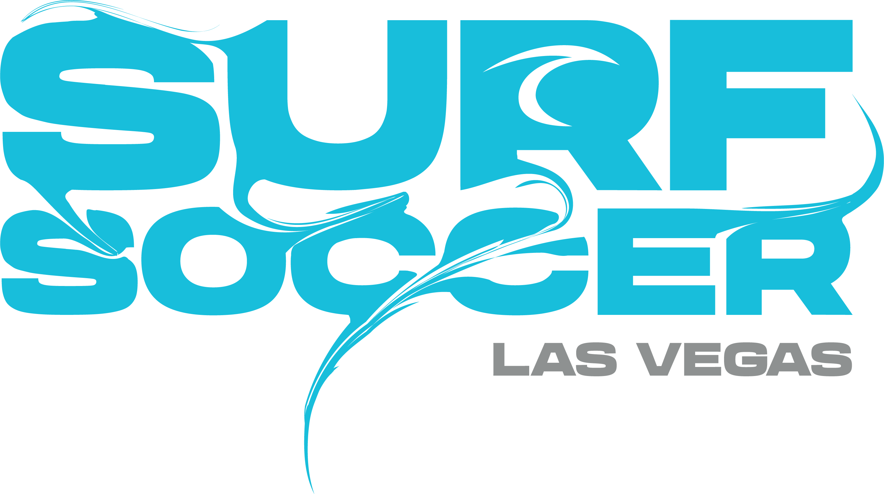 Blue Surf Soccer Paint Logo Las Vegas