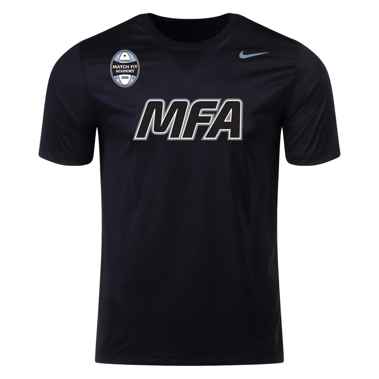 Camiseta Nike Legend de entrenador de la MFA 2023, color negro