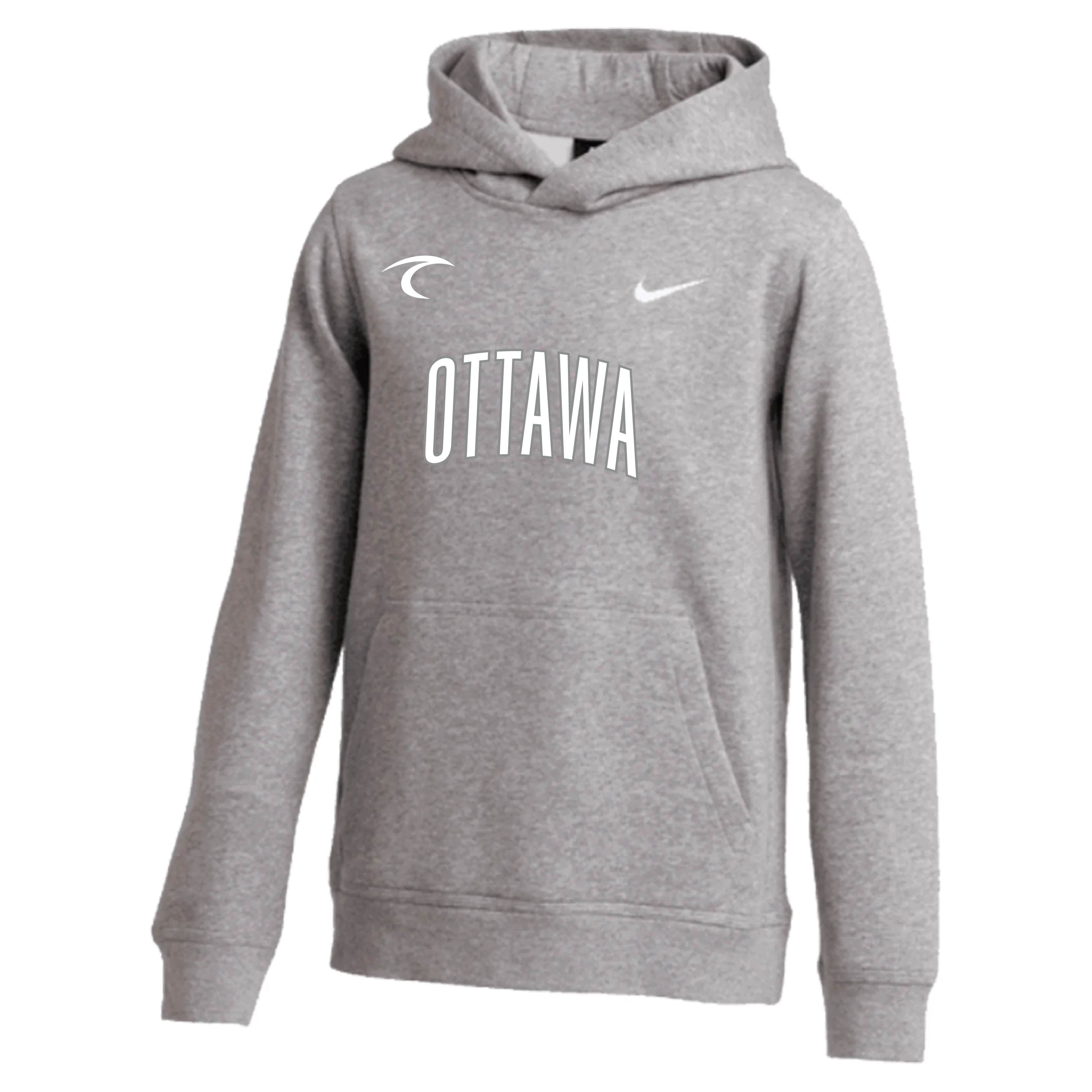 Sudadera con capucha universitaria Ottawa City SC 2024 - Gris