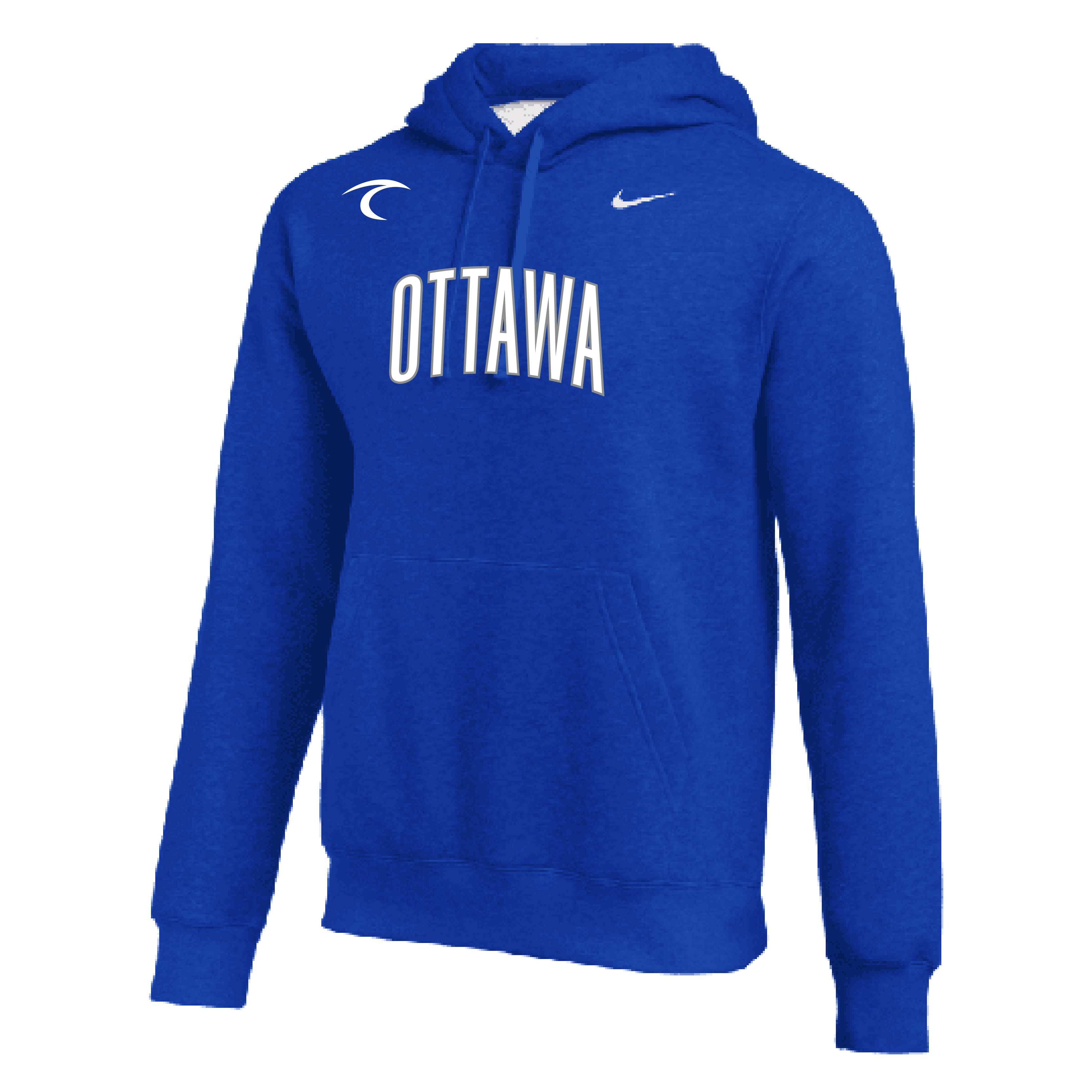 Sudadera con capucha universitaria Ottawa City SC 2024 - Azul real