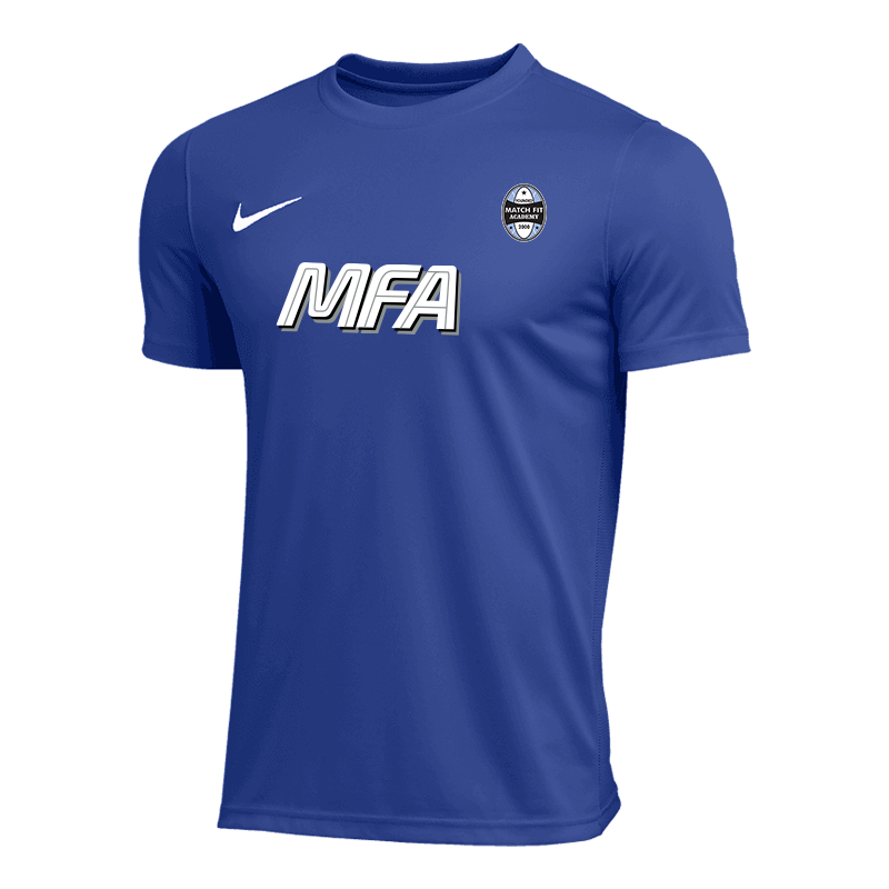 Camiseta Nike Park VII de entrenador de la MFA 2024 - Azul real