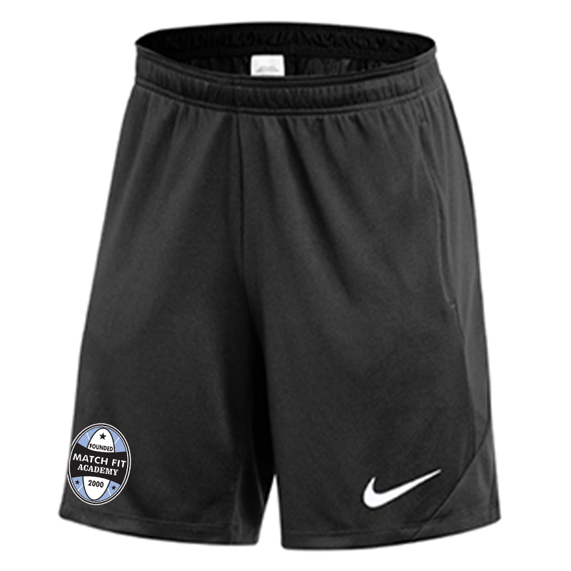 Pantalones cortos Nike Dri-Fit Academy KZ 24 para mujer de la marca MFA Coach 2024, color negro